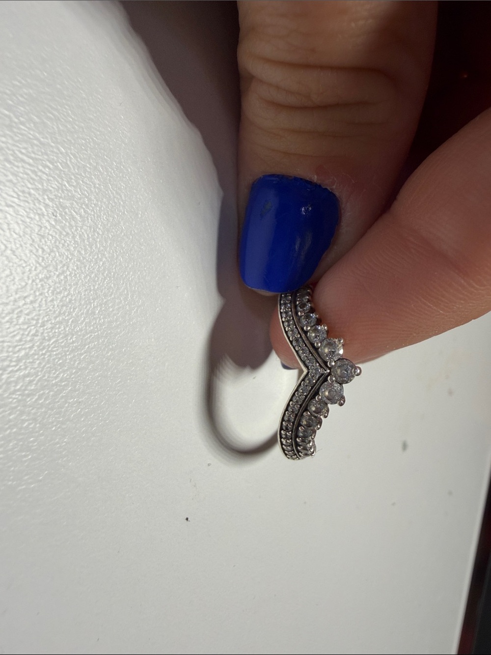 Pandora princess wishbone ring - Picture 5 of 6